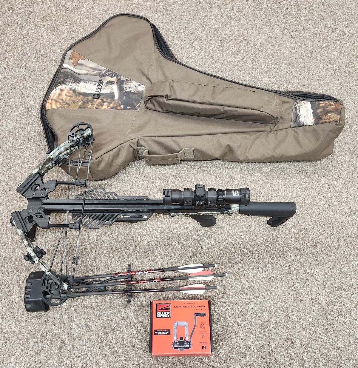 KILLER INSTINCT SPEED 425 CROSSBOW WITH EXTRAS