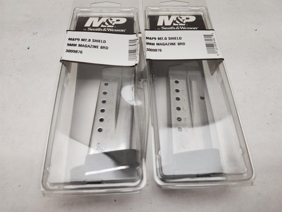 (2Pcs.) S&W M&P SHIELD 2.0 8RD 9MM MAGAZINE