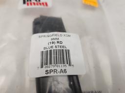 (2Pcs.) PROMAG SPRINGFIELD XDM 19RD 9MM MAG