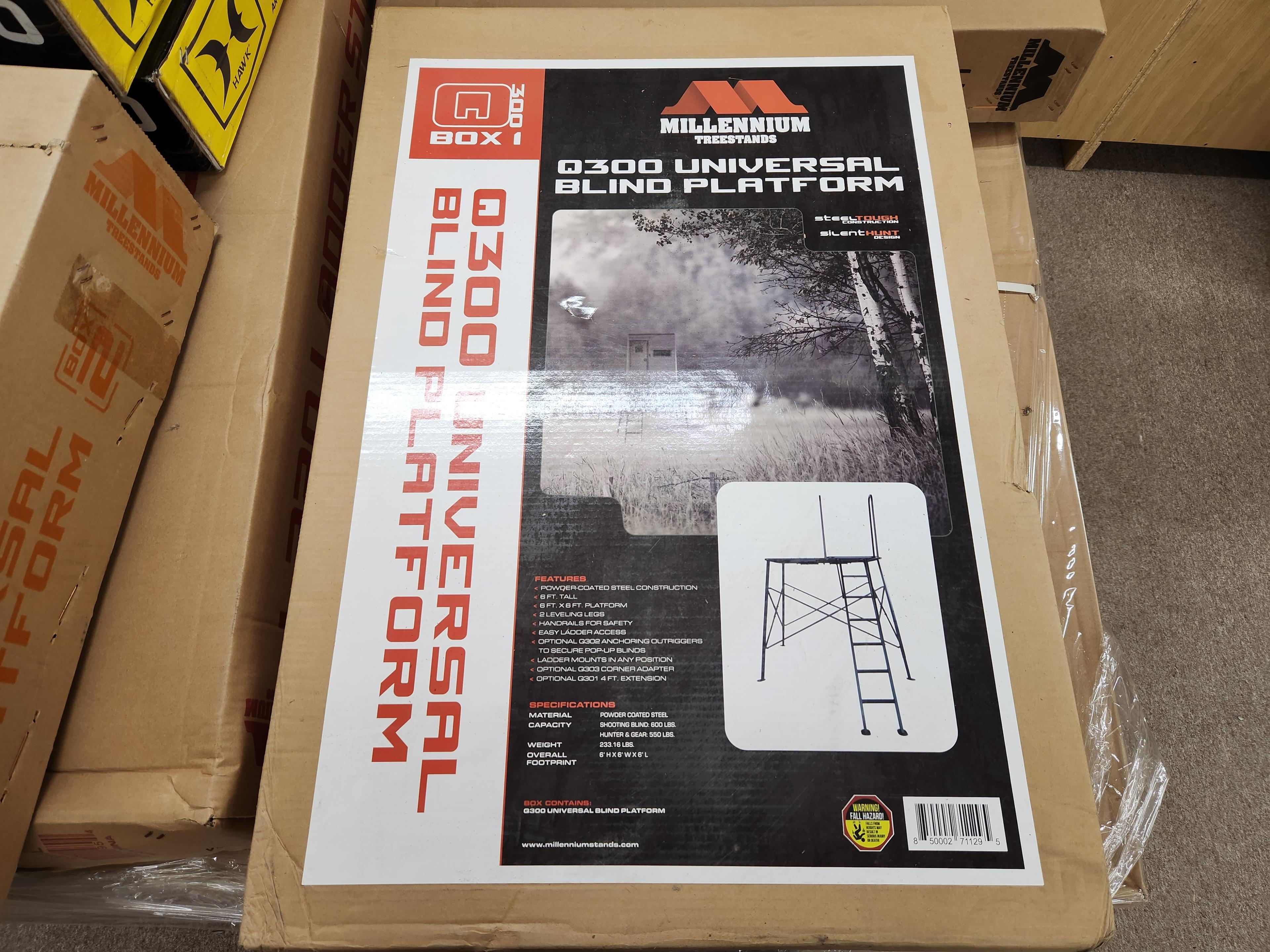 MILLENNIUM TREESTANDS Q300 BLIND PLATFORM