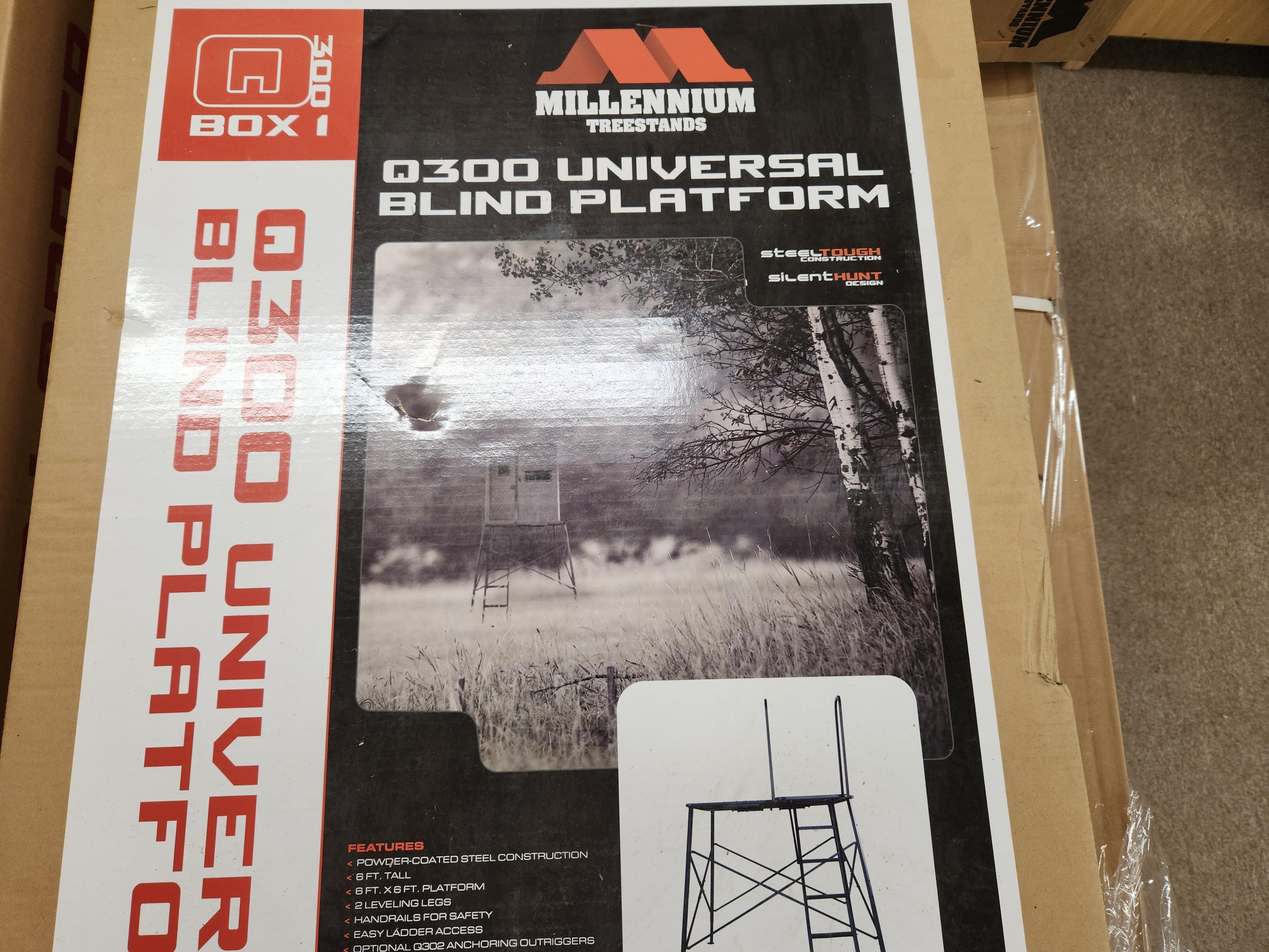 MILLENNIUM TREESTANDS Q300 BLIND PLATFORM