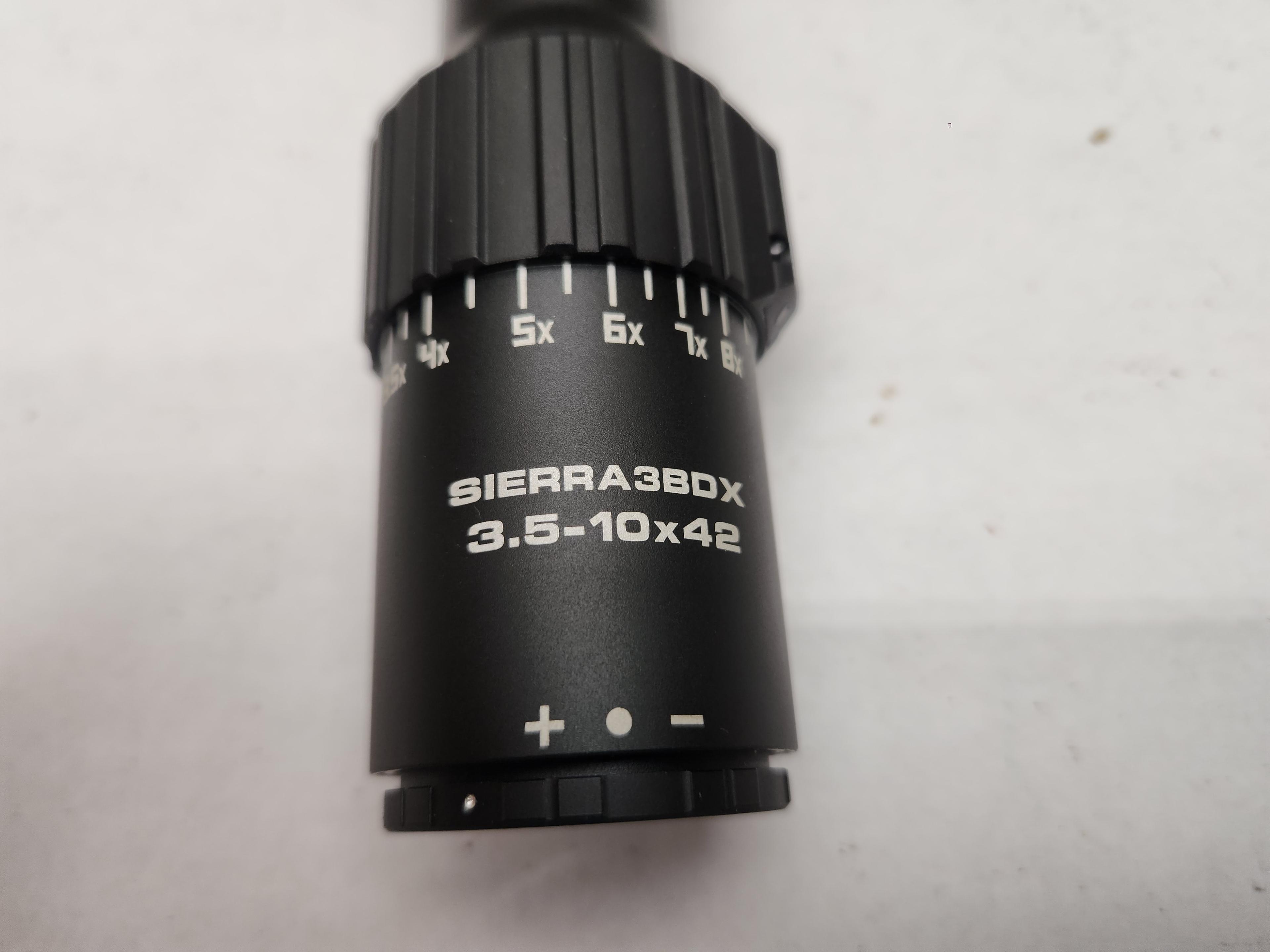 SIG SAUER SIERRA 3 BDX 3.5-10X42 SCOPE