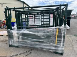 New Steelman 11' Cattle Squeeze Chute