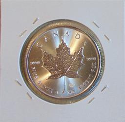 2023 Canada Maple Leaf 1 Oz. Silver .999 MS.