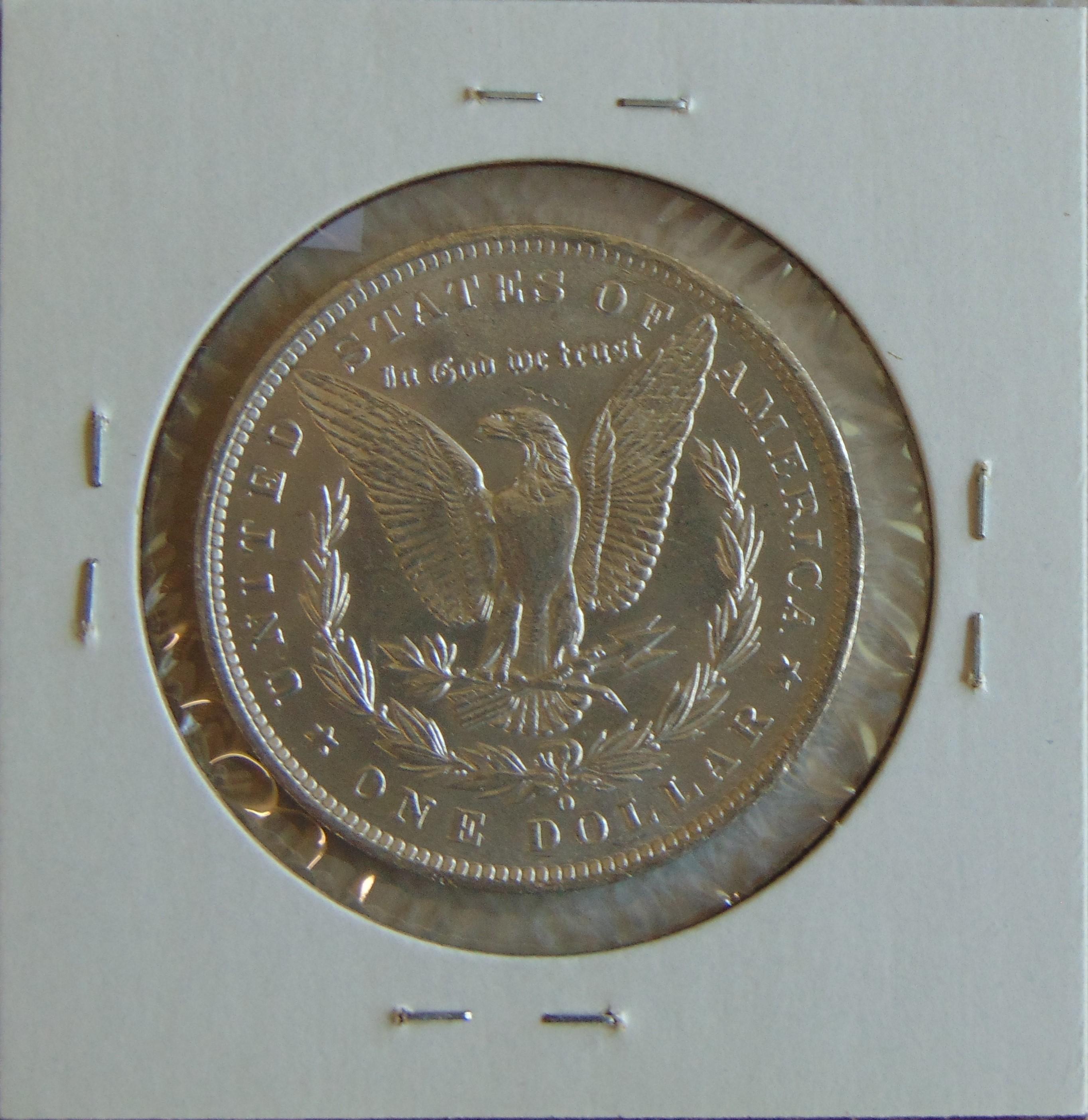 1885-O Morgan Dollar CH. UNC.