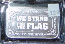 2024 NRA 1 Troy Oz. Silver Bar .999 "We Stand for