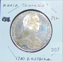 1780 (restrike) Austria Maria Theresa Thaler