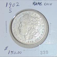 1902-S Morgan Dollar (cleaned).