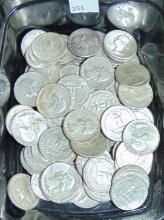 $24.25 face value 90% Silver 1964 Quarters.