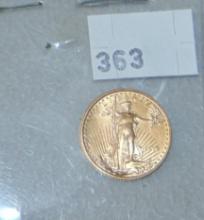 U.S. 1/10 Oz. Gold Eagle 1998 MS.