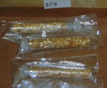 3 Vials of Gold Flake (purity unknown).