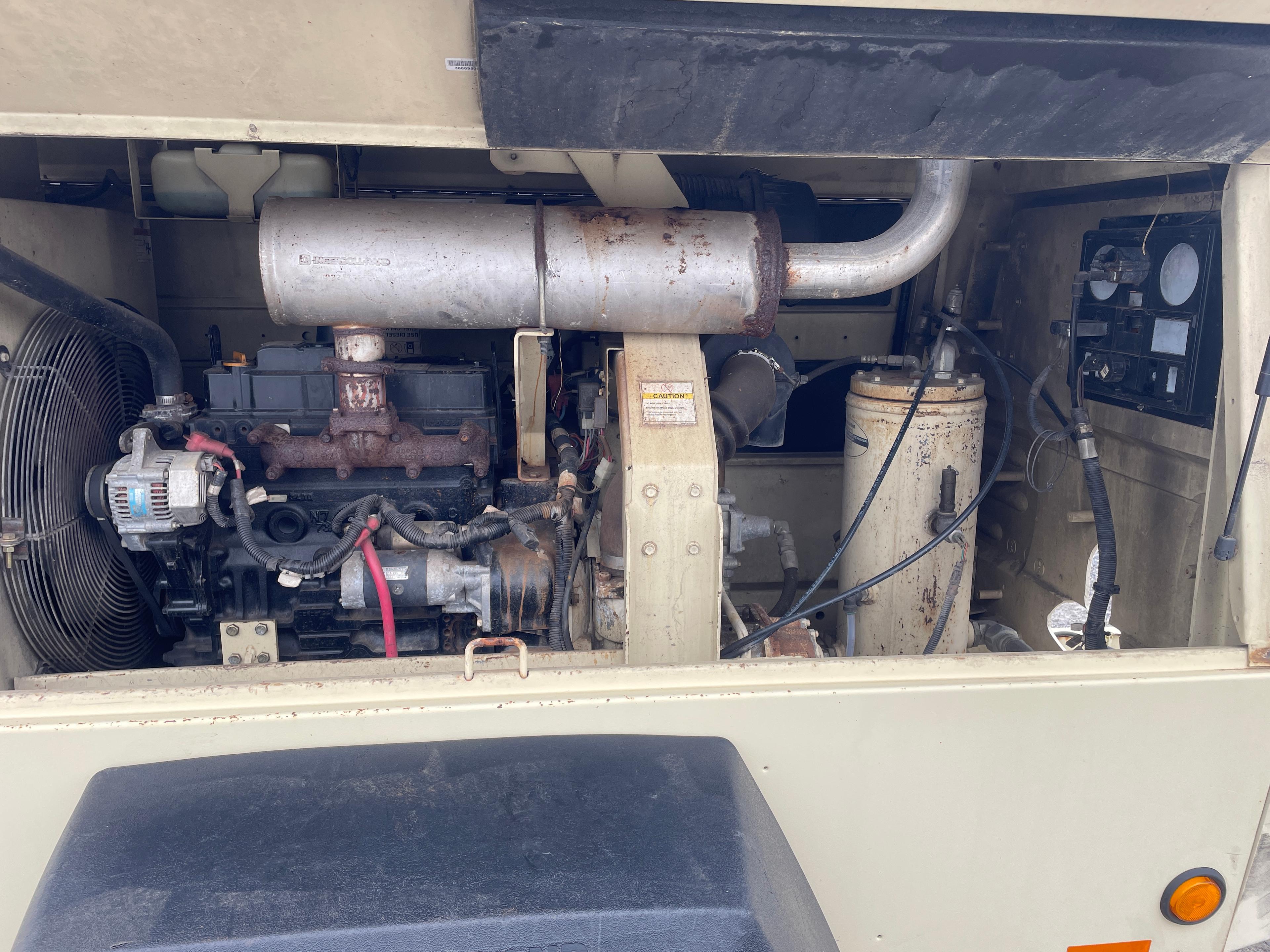 1996 Ingersoll Rand 135 Towable Air Compressor