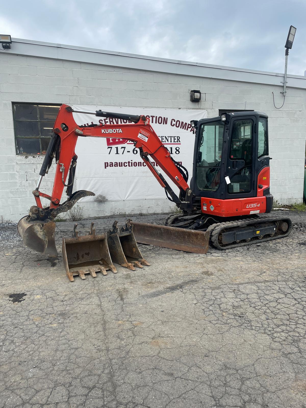 2021 Kubota U35-4 Compact Excavator