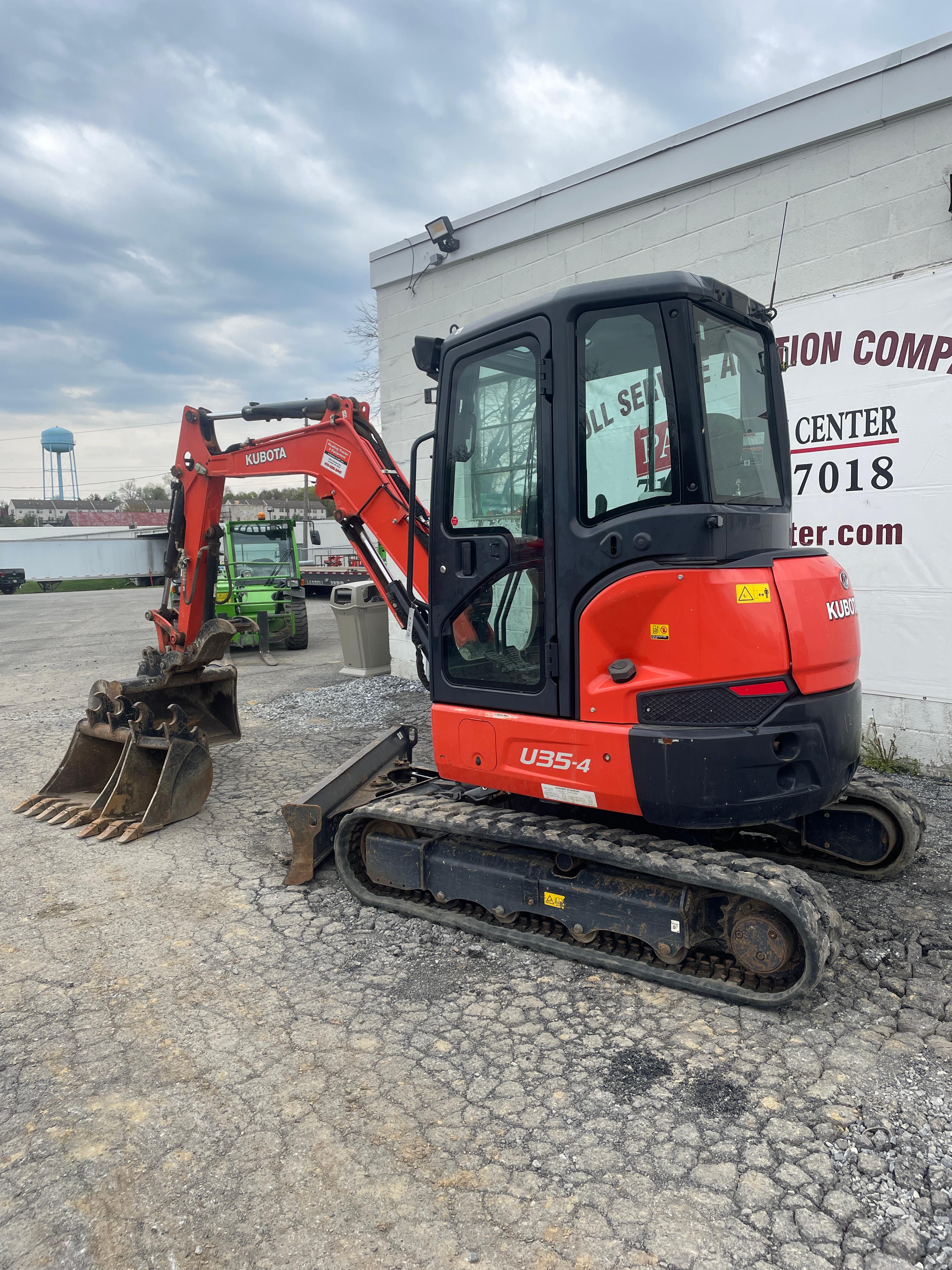 2021 Kubota U35-4 Compact Excavator