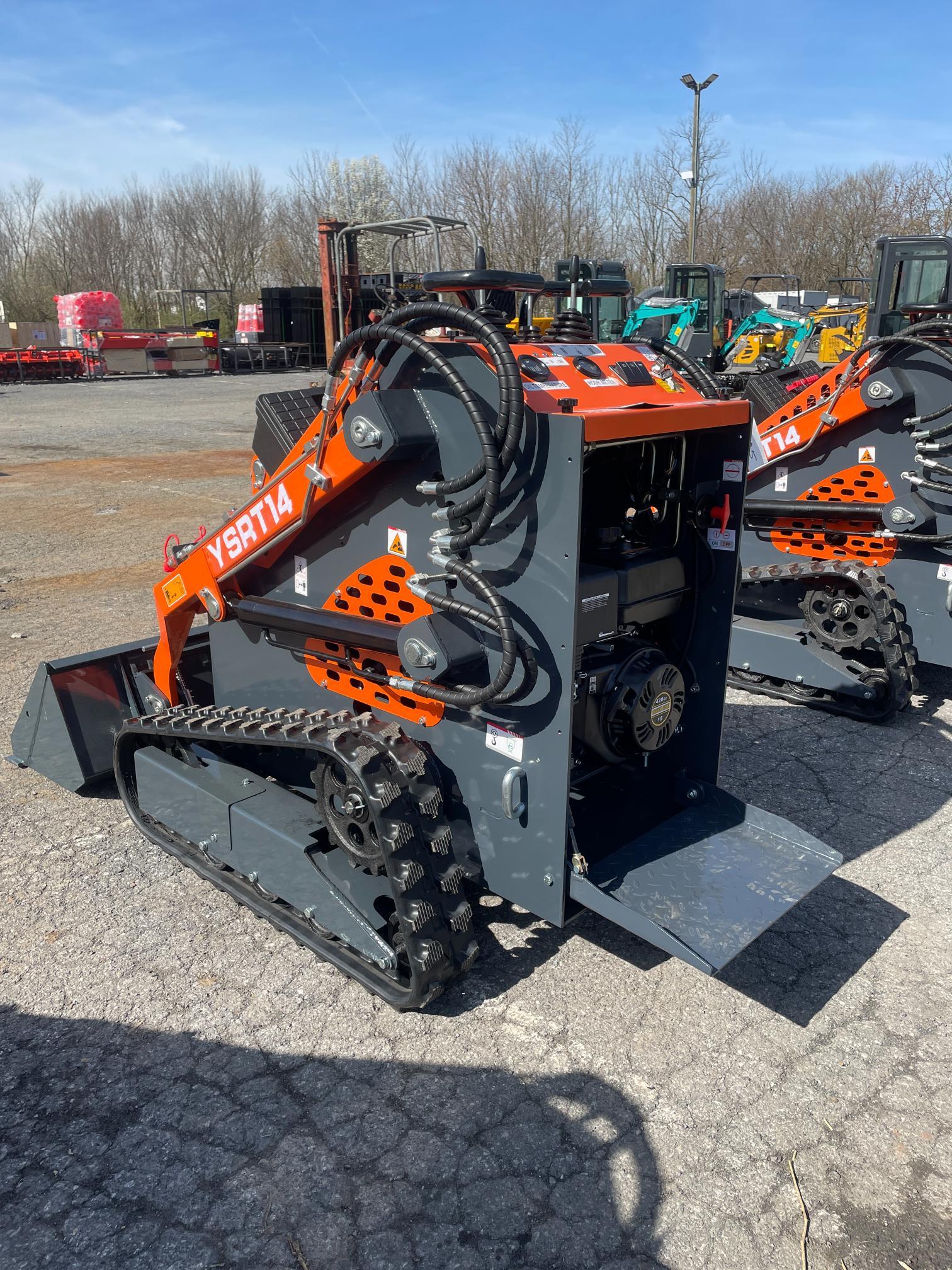 New AGT YSRT14 Mini Stand On Skid Loader