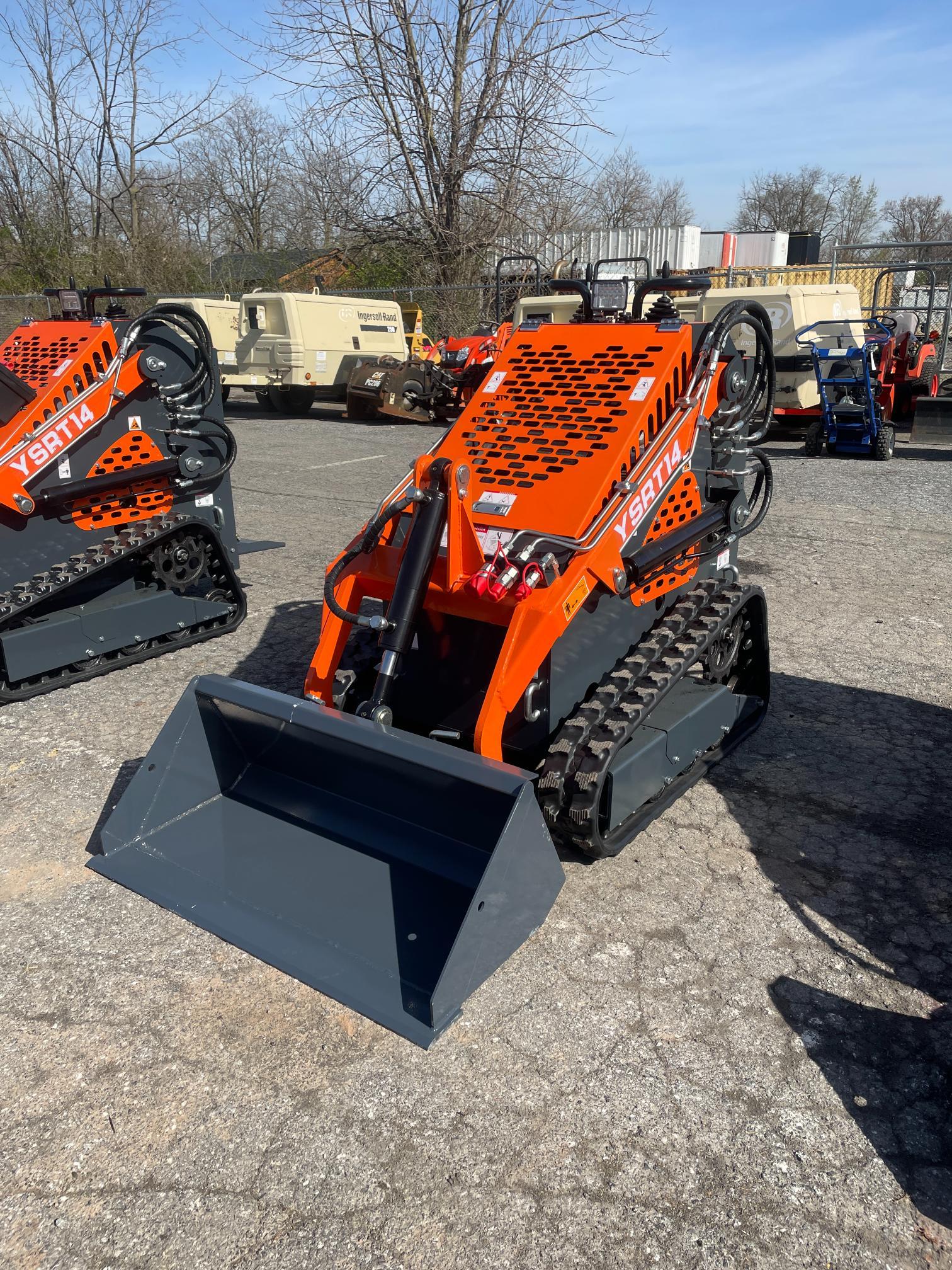 New AGT YSRT14 Mini Stand On Skid Loader