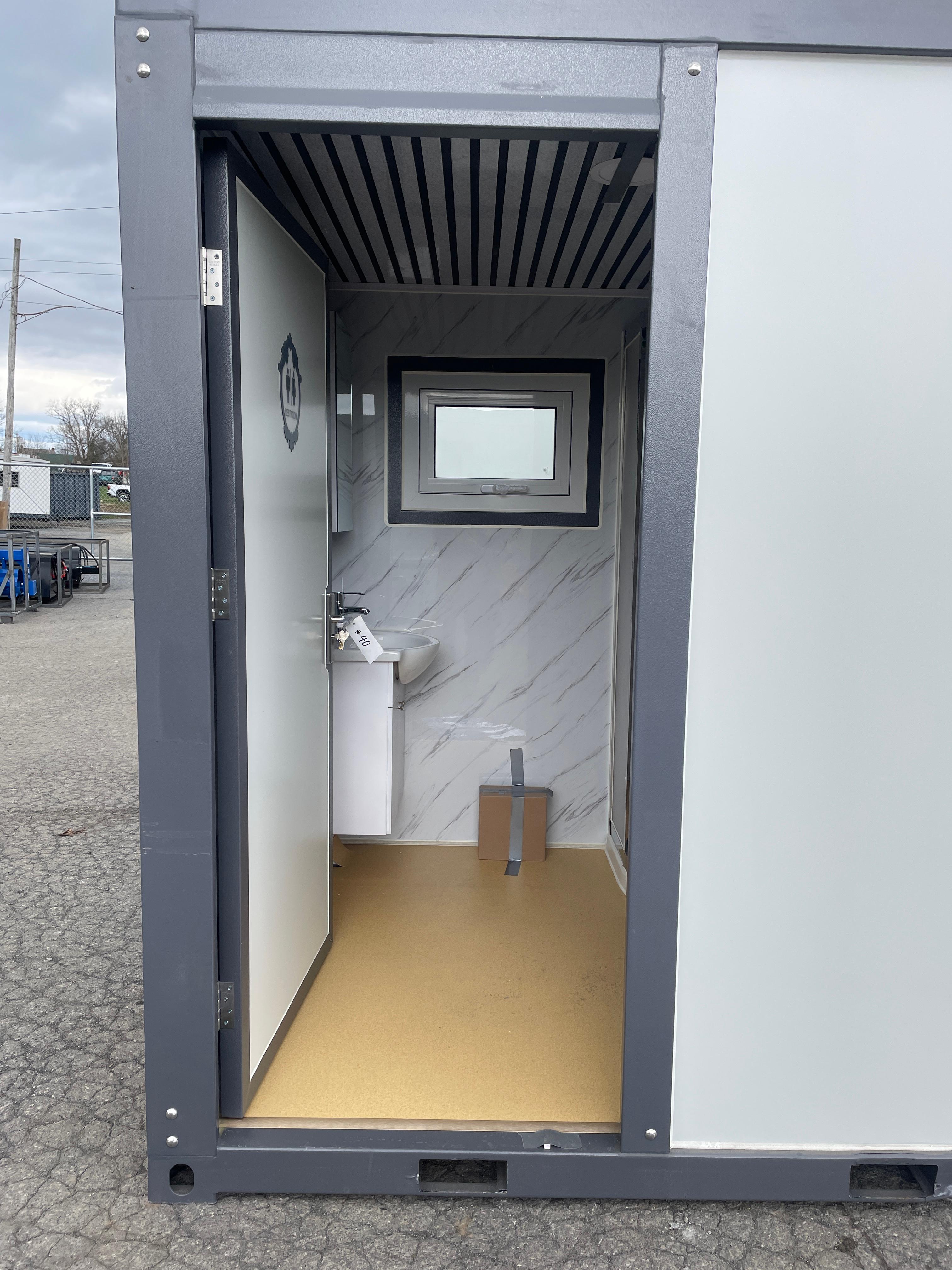 New Bastone 110V Mobile Toilet W/ Fork Inserts