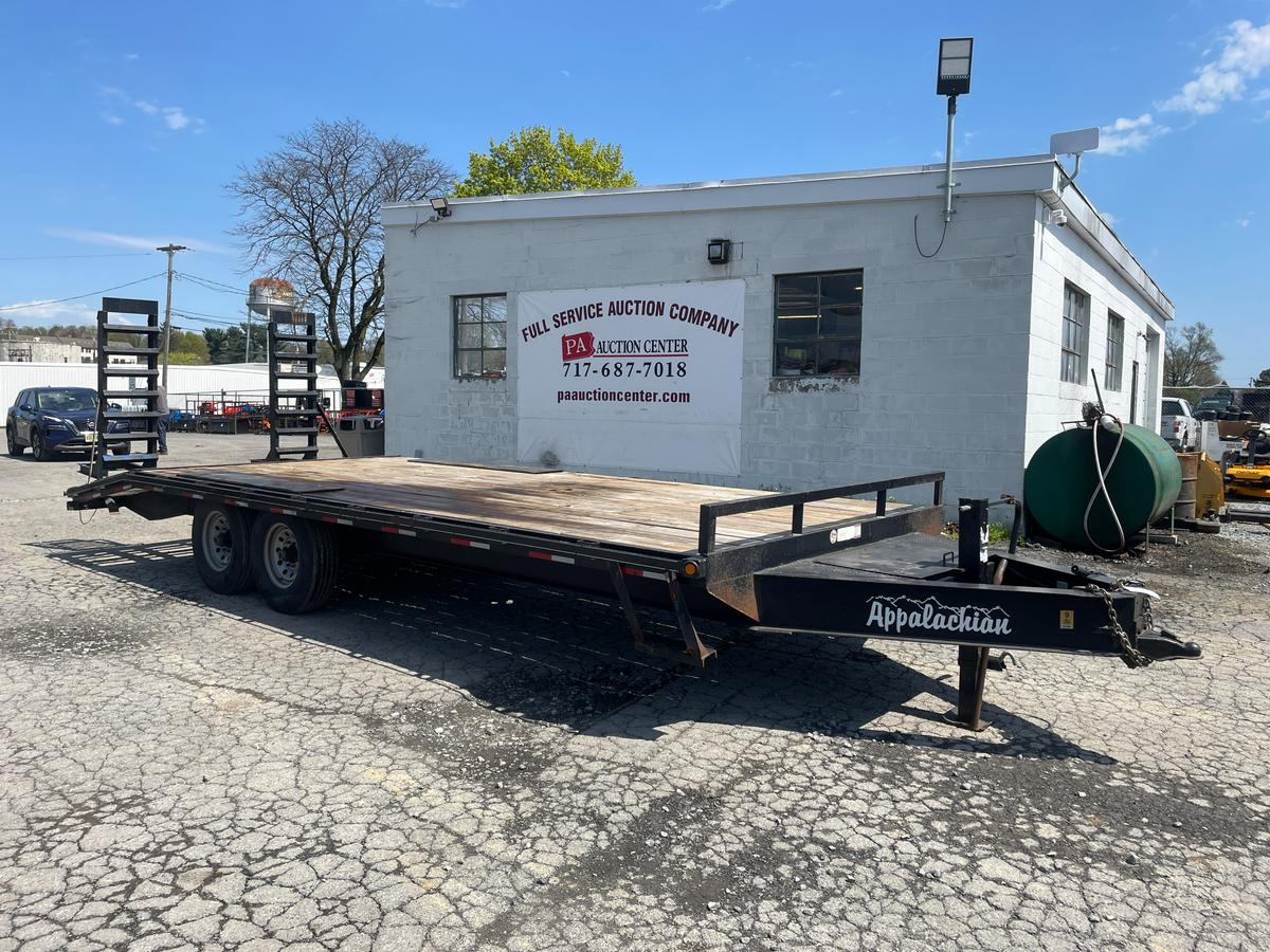 2019 Appalachian 8'X25' Deckover Equipment Trailer