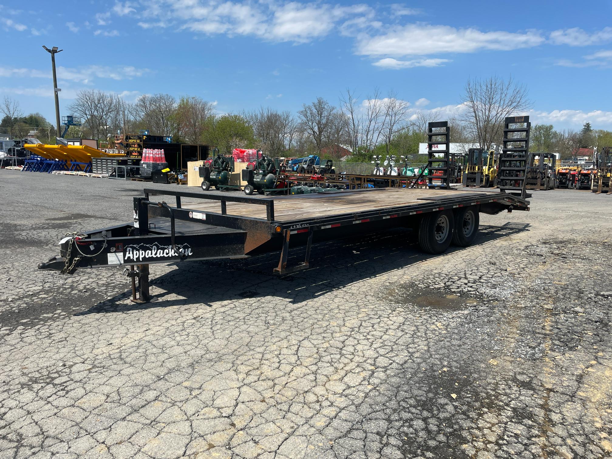 2019 Appalachian 8'X25' Deckover Equipment Trailer