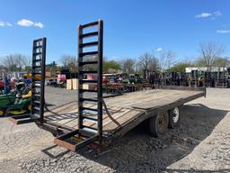 2005 Pequea 20' Equipment Trailer