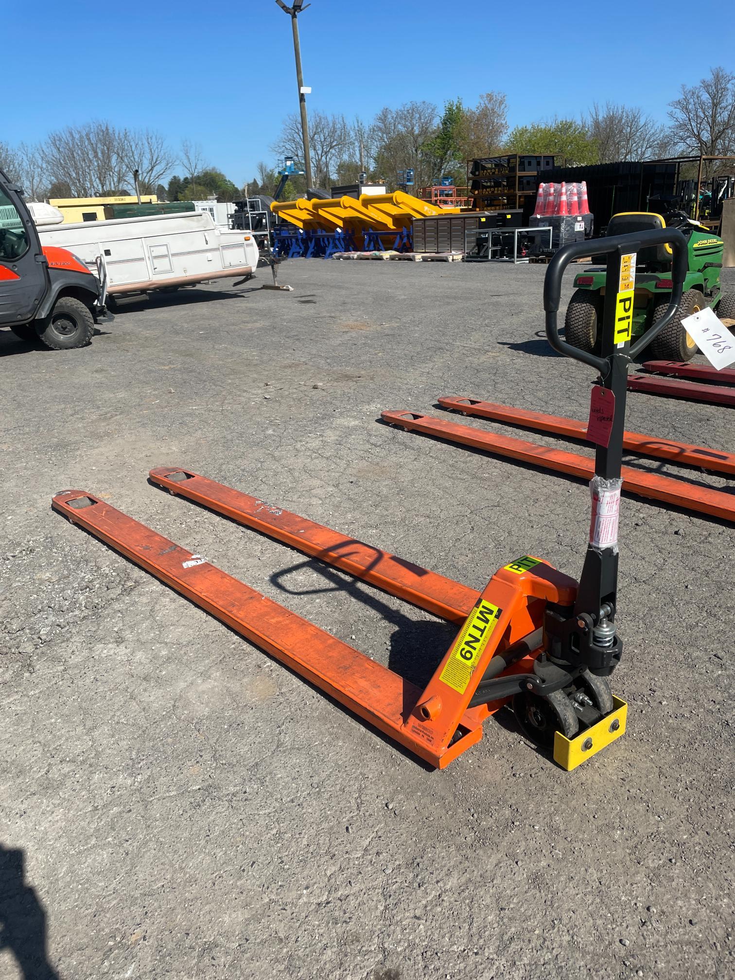 Used 8' 3300 LB. Pallet Jack