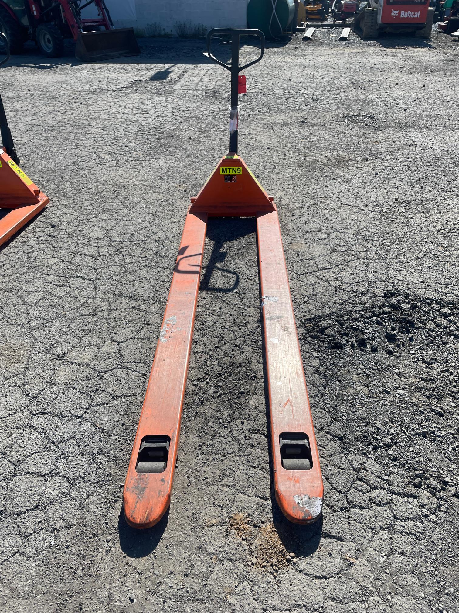 Used 8' 3300 LB. Pallet Jack