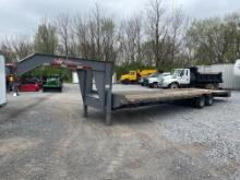 2015 32' B-Wise Gooseneck Trailer