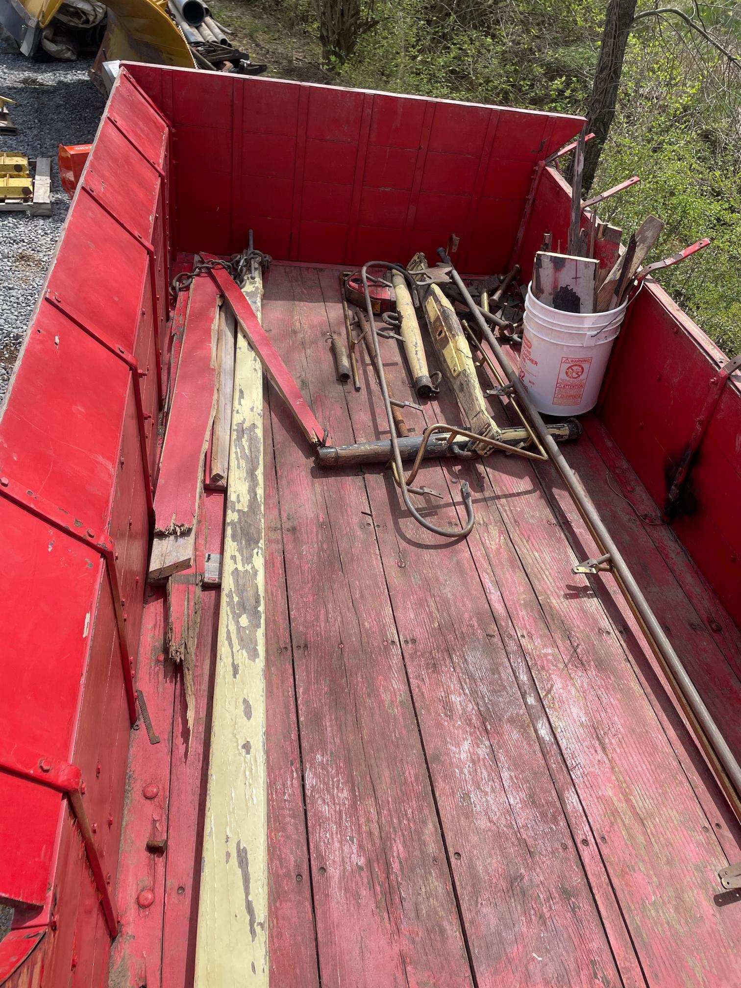 Fulton And Walker Co. Horse Drawn Wagon