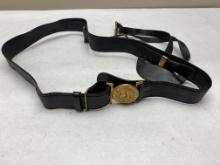 U.S. NAVY OFFICER'S SWORD BELT