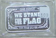 2024 NRA "We Stand for the Flag" 1 Oz. Silver .999