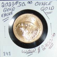 2023 1 Troy Oz. Gold Eagle MS.