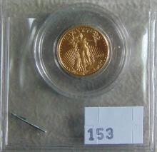 2022 1/10 Oz. Gold Indian.