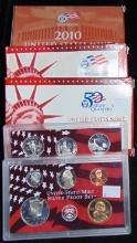 2003, 2006, 2010 Silver Proof Sets ($5.55 90% Silv