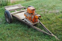 15,000 Watt Generac Generator on cart with brand new pto