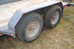 2012 Load Trail 18' trailer with ramps, 7,000# axles