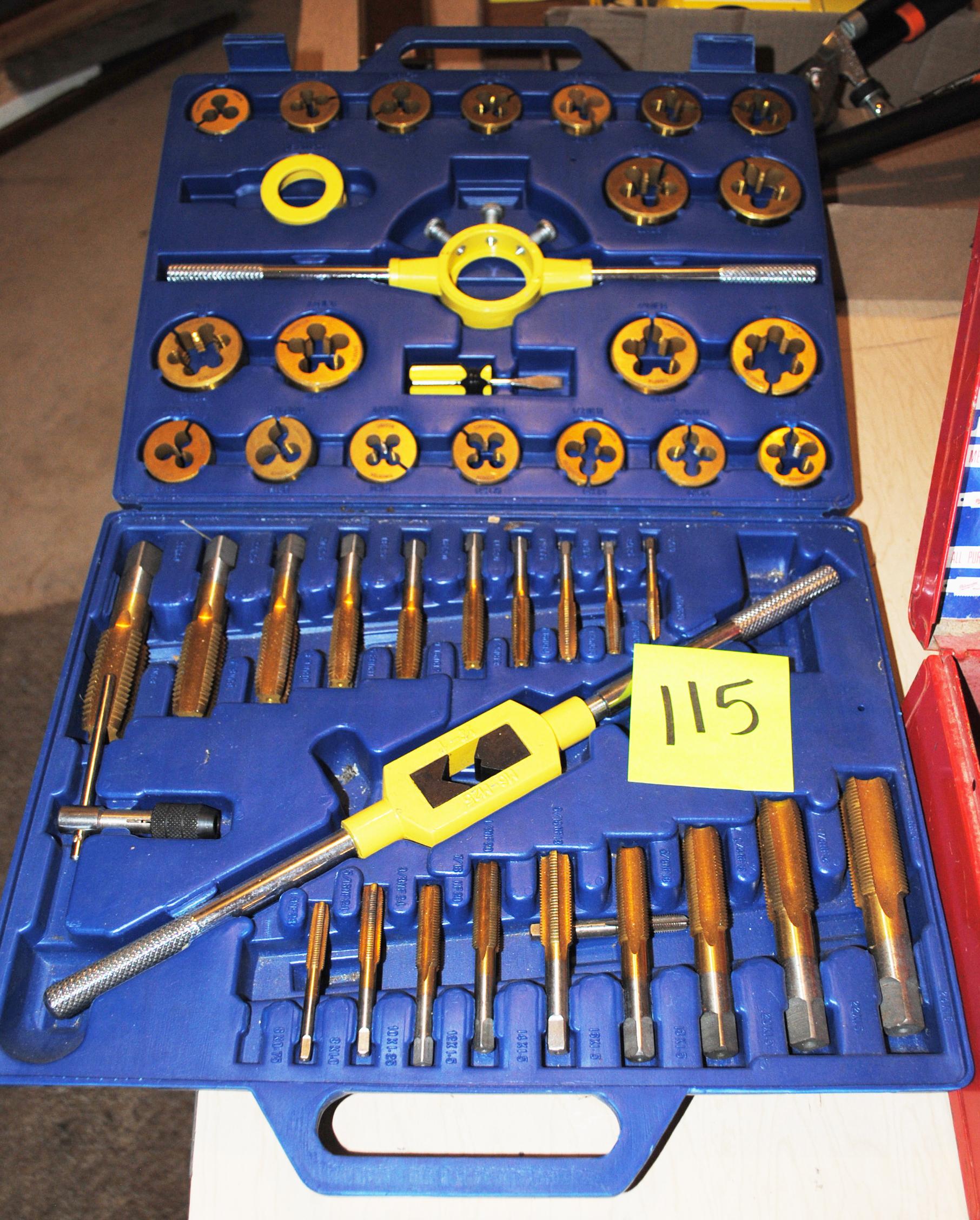 Cummins Industrial Tool Tap & Dye Set, Metric & Standard