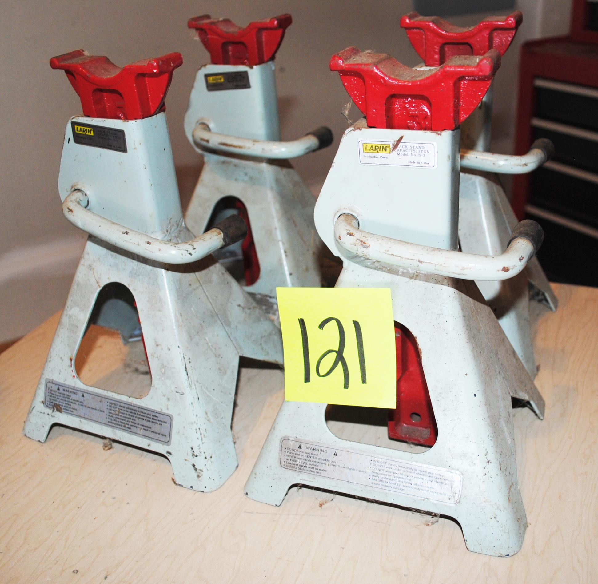 4 Larin 3-Ton Jack Stands