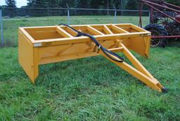 Industrias America 12 foot box scraper with hydraulic lift & tilt