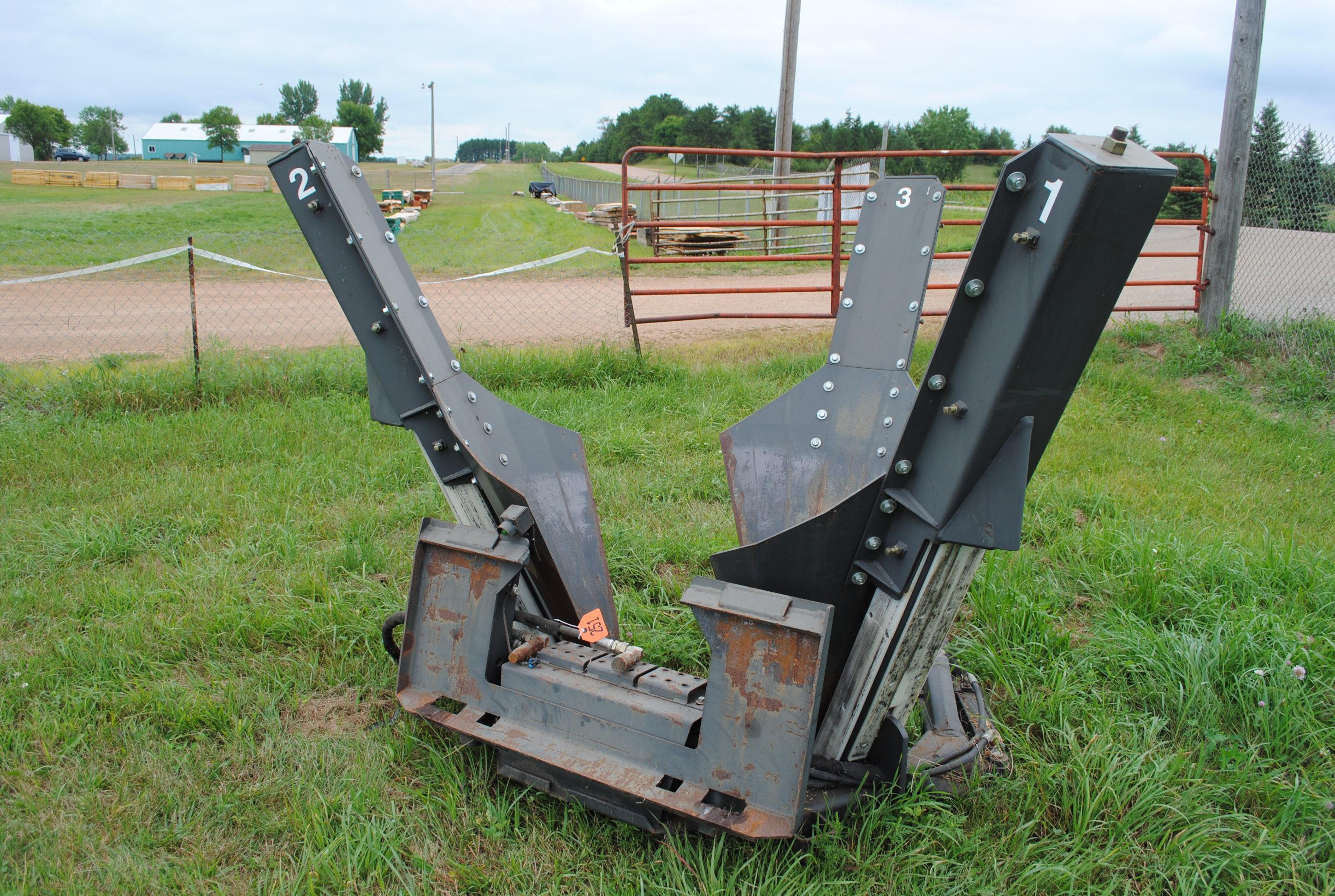 Universal Skidsteer Mount Tree Spade