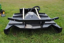 72" Brush Mower, 1/4" HD free floating deck, standard flow rate 14-25 gpm, with push bar, universal