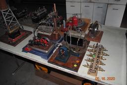 Compressed air steam generator set, owner's son state these were possibly kit sets