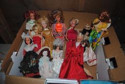 Old Barbies, assorted Fairy Dust dolls