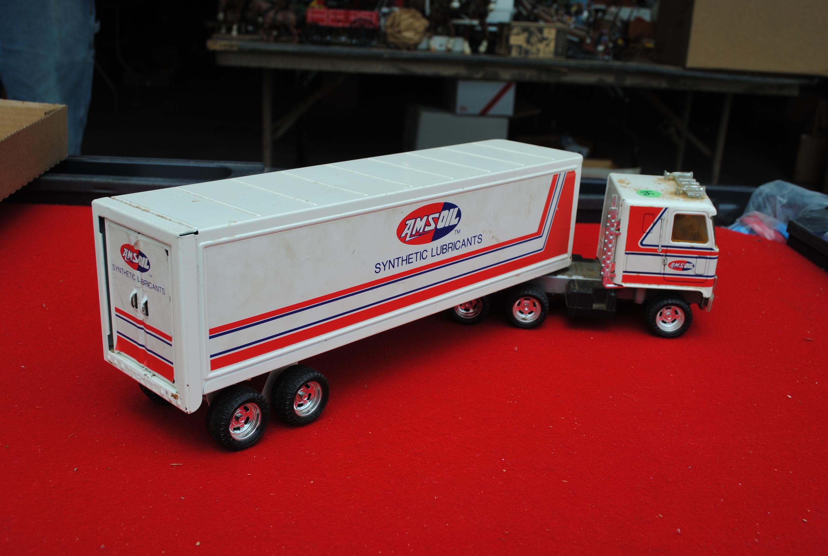 Amsoil semi with trailer