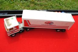 Amsoil semi with trailer