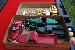 2 Boxes including misc. trucks & cars