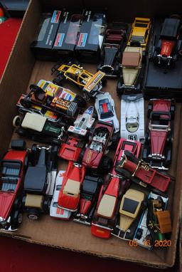 2 Boxes including misc. cars, 4-wheelers