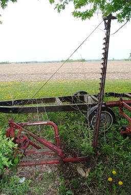 3-Point sickle mower with 7' bar