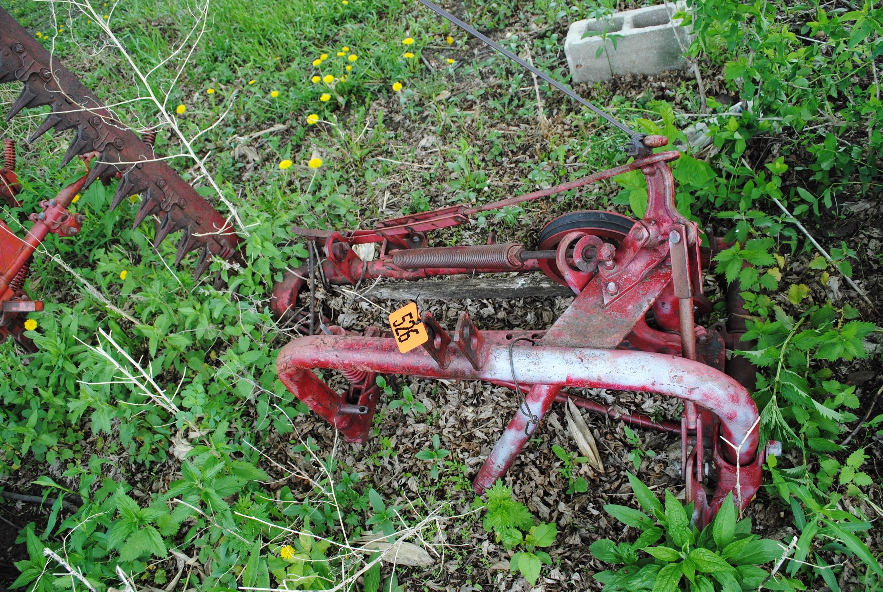 3-Point sickle mower with 7' bar