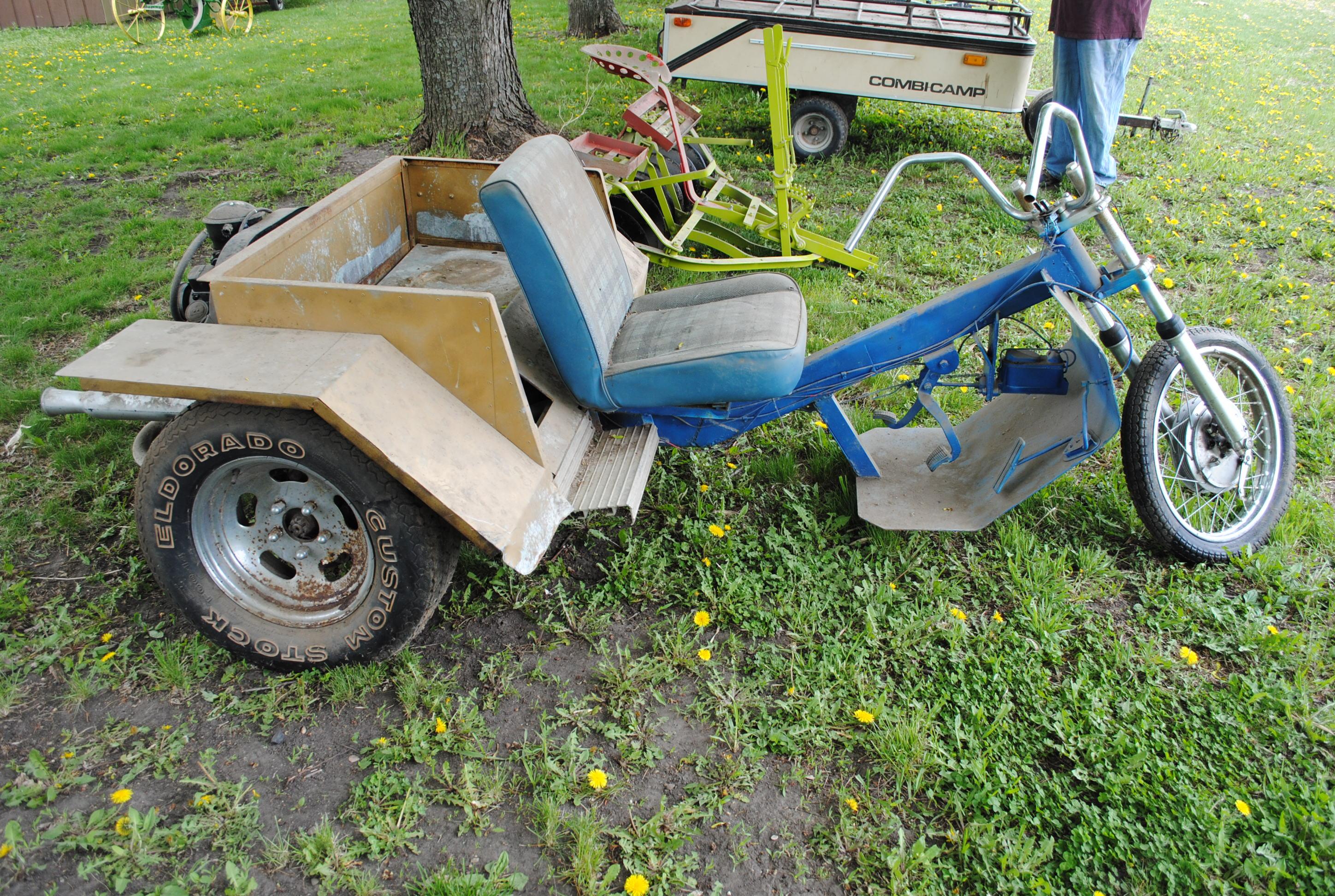 Homemade Trike with Volkswagon motor, not running