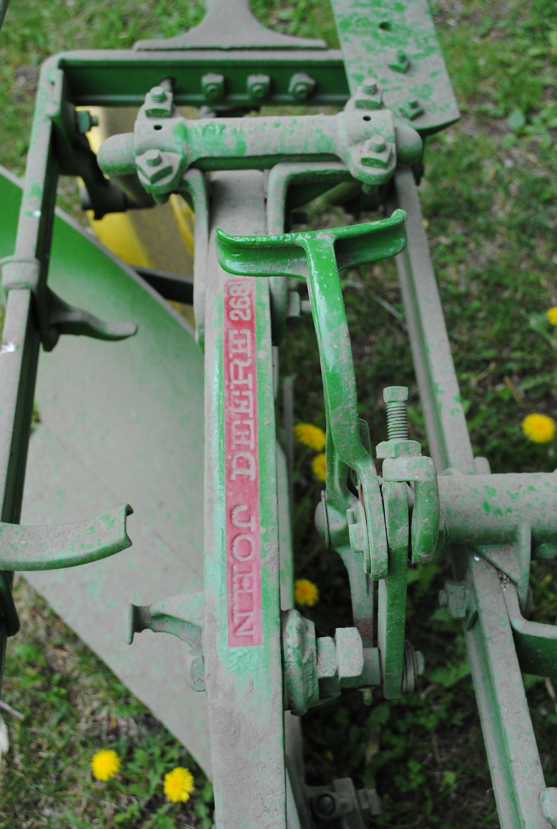 John Deere 268 sulky plow